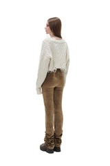 ベルベットシャーリングレギンス/VELVET SHIRRING LEGGINGS