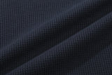ボタンアップ / BUTTON UP WAFFLE HENLEY NECK_NAVY
