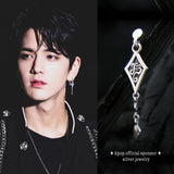 BTディアDシルバーイヤリング / BT dia-D silver earring (4594634817654)