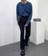 ピンタック ワイド スラックス / SK Pintuck Wide Slacks (3 colors)