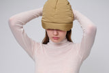 MUSHROOM padding hat_beige