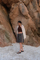 JACQUARD BERMUDA PANTS