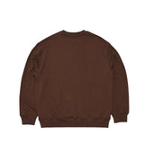 アーチロゴクルーネック / BSR2223FWPO077 BSRBT ARCH LOGO CREWNECK BROWN