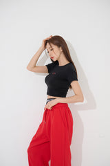 キューピッドクロップTシャツ/TOP(9226) Cupid Crop Tee