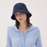 VARZAR Label String Bucket Hat / Navy