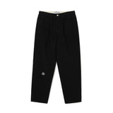 ワンタックツイルコットンパンツ / Express Holiday One-tuck Twill Cotton Pants_Black