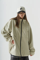 ワイドジャケット/BSR2223FWJK058 CCC WIDE JACKET GRAY BEIGE