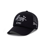 Palm Tree Logo Mesh Cap Black