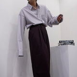 ミニマルノーエージングオーバーサイズシャツ/SI Minimal No-Aging Oversized Shirt (11 colors)