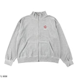  ROSE VELOUR  TRACK JACKET