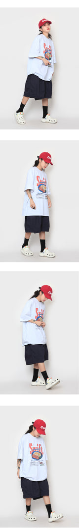 ブランチビッグオーバーショートスリーブTシャツ / Brunch Big Over Short Sleeve T-shirt