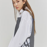 OVERSIZE SQUARE SHIRT VEST (6694293536886)