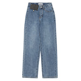 ミディアムストレートデニムパンツ / MEDIUM BLUE STRAIGHT DENIM PANTS [16626]