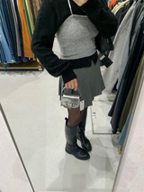 ヘアリーカーディガン