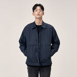フラップポケットジップアップジャケット/Layla The reason for love Flap Poket Zip up Jacket J19 Midnight Navy