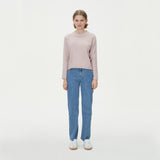 ROUND NECK WOOL KNIT_PINK (6612846936182)