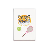 TENNIS TIGER POST CARD (6538541432950)