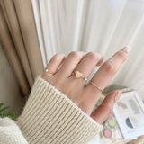 ジェリーハートリングセット / Jelly Heart Ring 7 set (2 color)