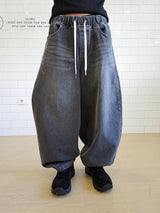 VENTIQUE ビッグバルーンワイドデニムパンツ