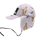 パットイヤーフラップハット / BSR2223FWCP011 BR PAT EARFLAP HAT PURPLE