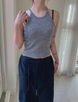 ホルターニットスリーブレス/Halter Knit Sleeveless (3color)
