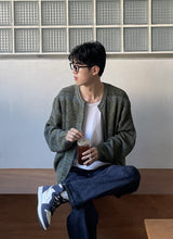 ツイストカラーカーディガン