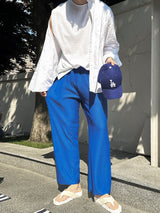 ラガーレーススリットスリーブレスシャツ/Lager Ice Slit Sleeveless Shirt (2 colors)