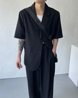 ウォッシングUネックショートスリーブTシャツ / JWA Washing U-neck Short-sleeved T-shirt (4 colors)