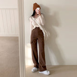 [BELLIDE MADE / 2 lengths] CORDUROW STRAIGHT CARGO PANTS