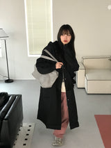 Rectangle nylon shoulder bag