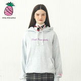 CURLY LETTERING HOODIE (3COLOR) (6609511350390)