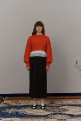 Cropped sweater (With slip)                     