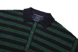 パンチングニットポロ / PUNCHING KNIT POLO_NAVY