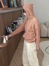 Siren knit hood