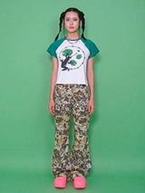 "FROG RAVE" TOP