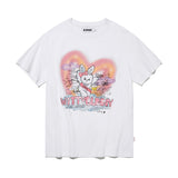 ウィッティバニートムボーイグラフィックTシャツ / WITTY BUNNY TOMBOY GRAPHIC T-SHIRT [WHITE]