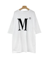 Mレタリングオーバー半袖 (4 color)