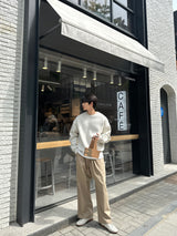 ロイドダブルサイドマルチファンクションオーバーサイズフィットスウェットシャツ / Lloyd's double sided multifunctional oversized fit sweatshirt (12 colors)