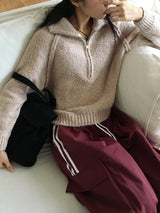 【起毛/UNISEX】2WAYカーゴトラックパンツ ジョガーパンツ