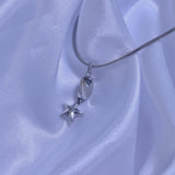 wave star necklace