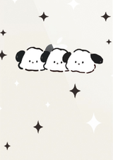 スパークリングパピーフォーンケース / Sparkling puppy phone case