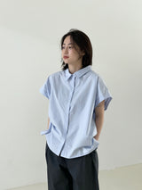 Dull bizo pintuck wide pants