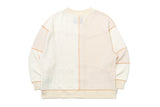 ミックスニットカーディガン / MIXED KNIT CARDIGAN_OATMEAL