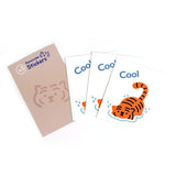 COOL TIGER REMOVABLE STICKERS (6538525114486)