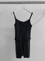 ラインニットベスト / LINE KNIT VEST