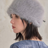 VA Square Longlabel Shapka Hat / Gray