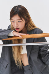 アンダーツイストニットカーディガン/Under Twisted Knit Cardigan (4 colors)