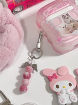 milk ball Keyring