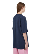 スリーキャッツTシャツ/[i-ts21-012] THREE CATS T-SHIRT_NAVY