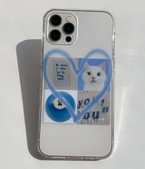 ブルーメモリーフォーンケース / Blue Memory Phone Case